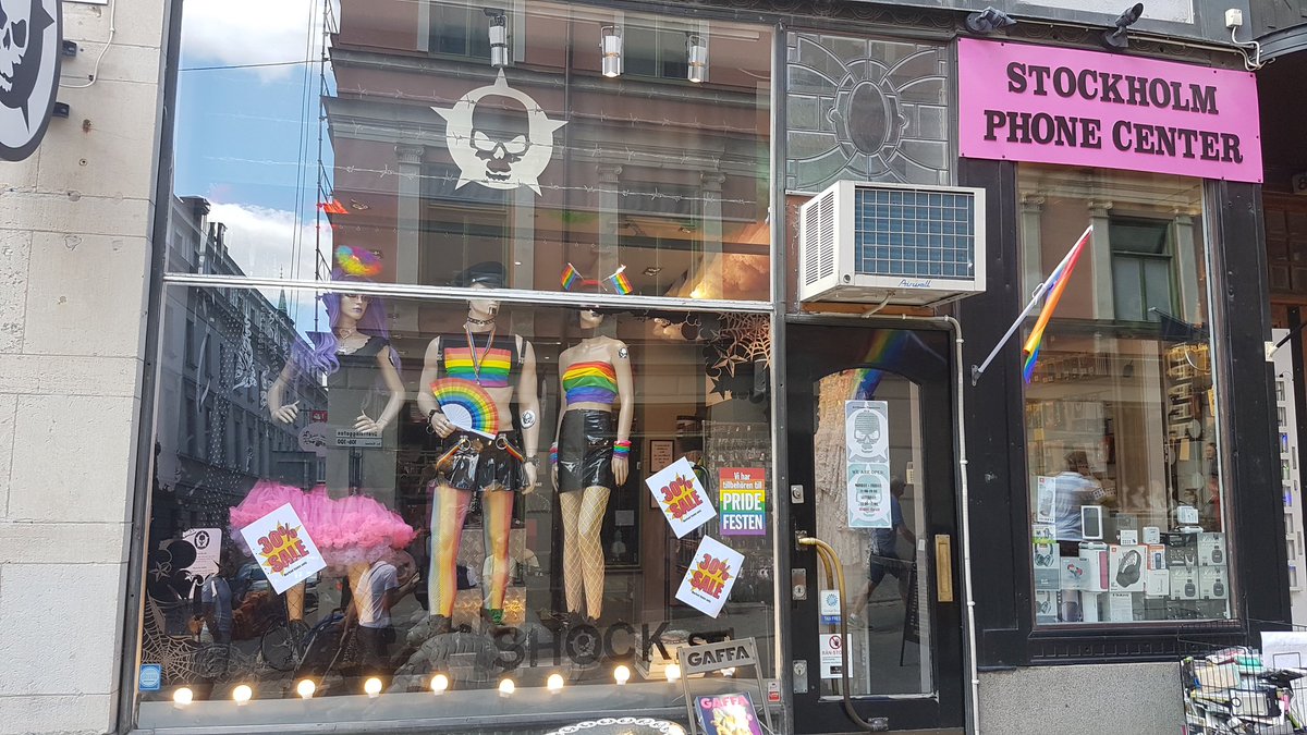 AnyGenderOrg's tweet image. #EuroPride #StockholmPride Shock.se