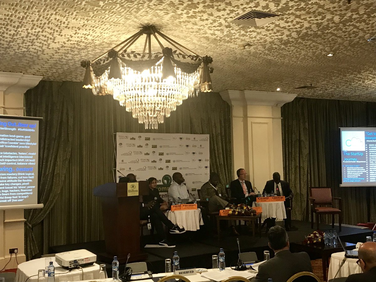 TradeLawCentre's tweet photo. African e-commerce entrepreneurs sharing great insights and advice for promoting e-commerce - tax breaks for angel investors, cut red tape, improve skills - technical &amp; creative, embrace the diaspora, but forget 'foreign = better',  @_AfricanUnion #ecommerce conference https://t.co/3yg9LPZvAs