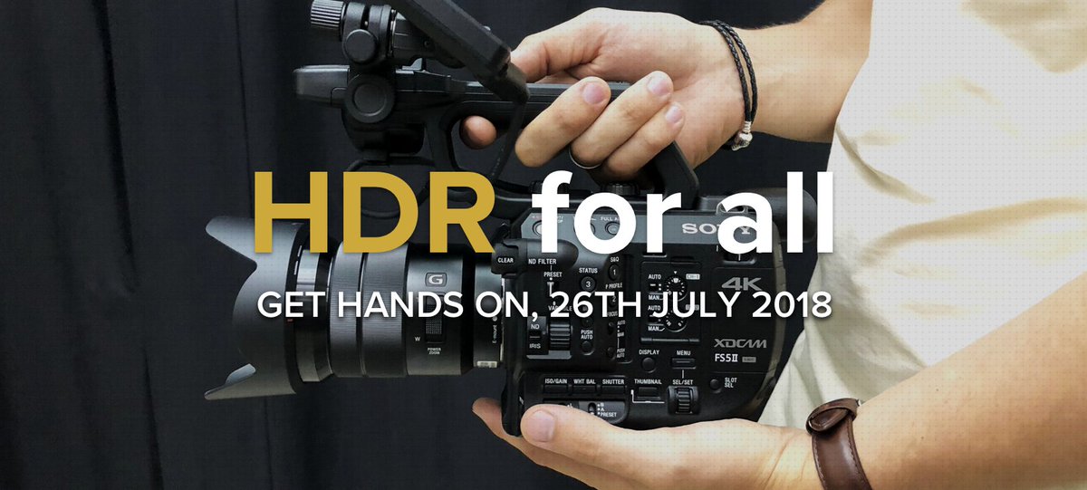 Final call to join us this Thursday 26th for our 'HDR for all' Event, in partnership with <a href="/sonyproeurope/">Sony | Professional Europe</a> @GlobalDist_News <a href="/SigmaImagingUK/">SIGMA UK</a> <a href="/Atomos_News/">Atomos</a> <a href="/SHAPEwlb/">SHAPE</a> 

Get your hands on with latest kit in our studio and take advantage of some exclusive deals!

<a href="/ashjamescvp/">Ash James</a> <a href="/CVPgroup/">CVP Group</a>