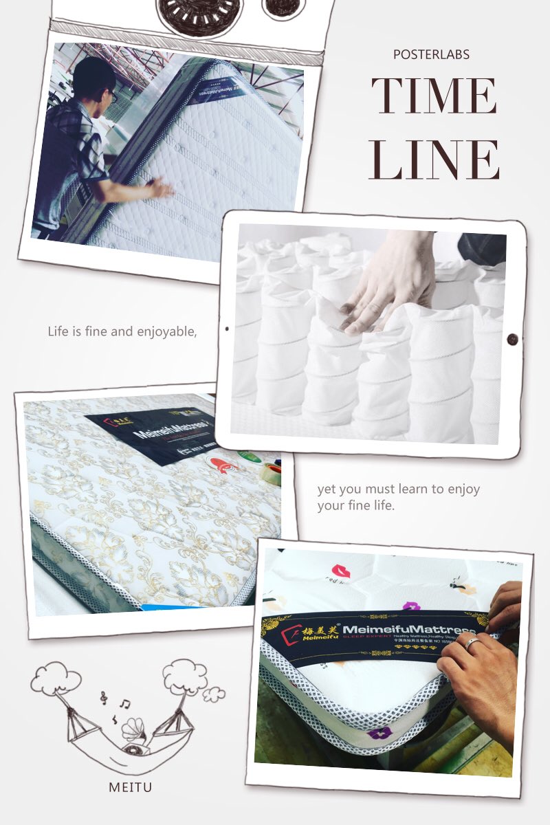 We make and export excellent spring mattresses #meimeifu #mattress #sleep #health