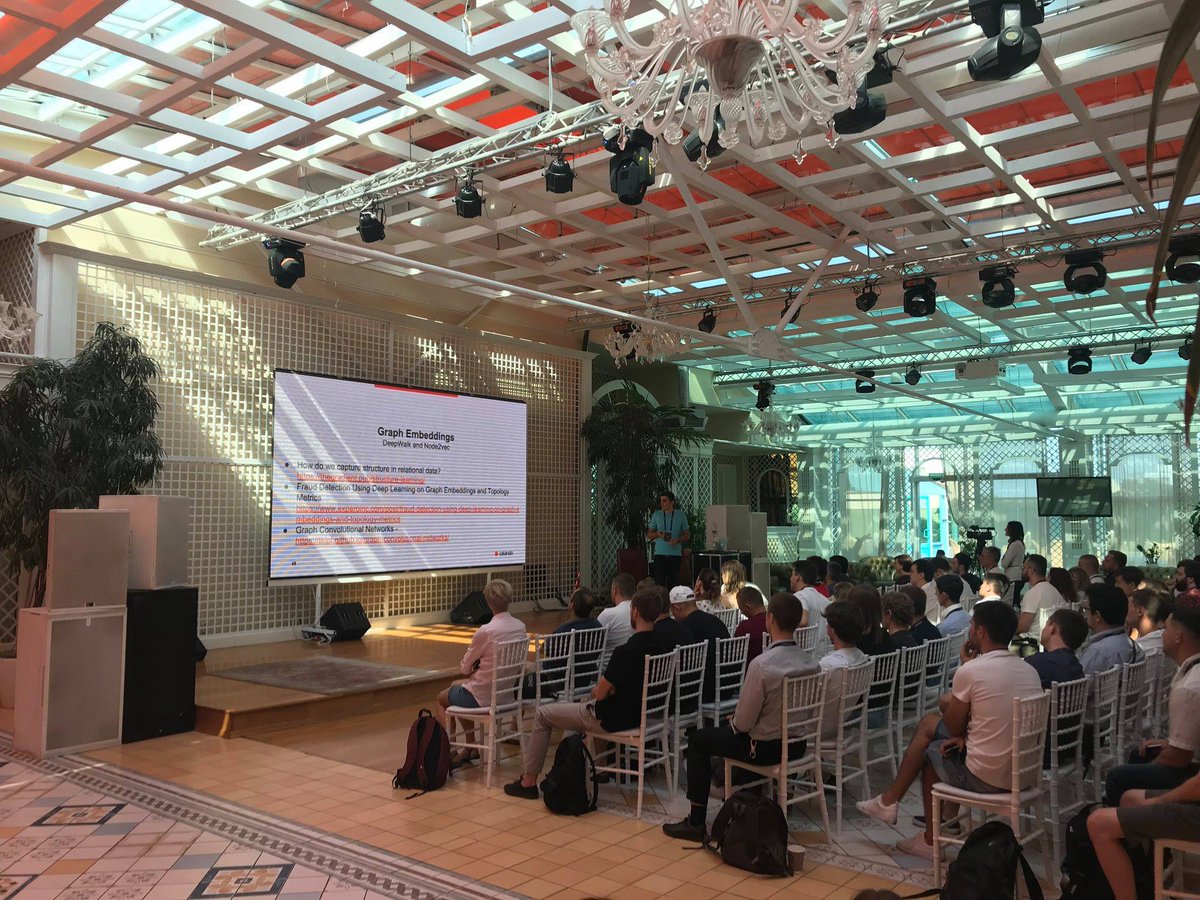 DataFestTbilisi's tweet image. Our team member @0xh3x talking about Billion Node Graphs at #DataSummerConf in #Odesa