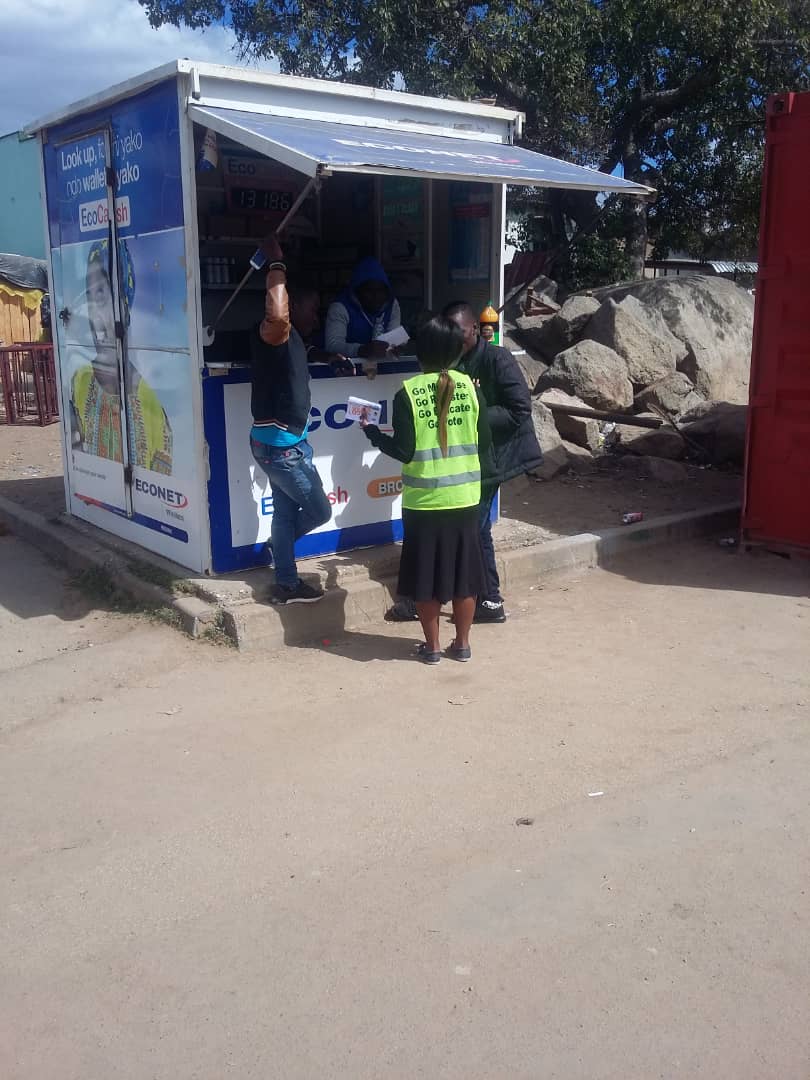 During the 30 July Go Out and Vote Campaign the Voter club members were able to cover major business centres such as Chinembiri, Maungwa, Chisheche, Mushayavanhu, Devure, Gonye and Mpandawana G/P in Gutu district.<a href="/YetTrust/">#Youth4SDGs</a>, @GoZim2018, <a href="/HealZim/">Heal Zimbabwe Trust</a>, <a href="/PactWorld/">Pact</a>, <a href="/ZESN1/">ZESN</a>, <a href="/TrustAfrica/">TrustAfrica</a>
