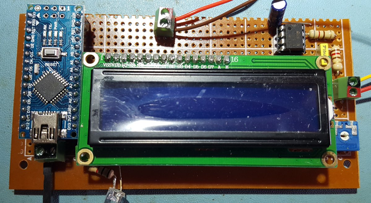 maurosedrani's tweet photo. Contatore Geiger con #N555 e #Arduino. @banggood https://t.co/ZIpK3oSeQK