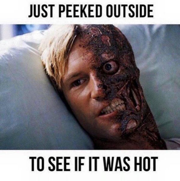 How I feel during this heatwave! ☀️ #Heatwave #HeatWave2018 #Heatwaveuk
