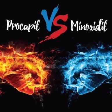 thefurkit's tweet photo. The difference between minoxidil and procapil. Know the difference! #keepyourfurman #furkit https://t.co/wdJAqLXZlO https://t.co/DWdKwb5krw