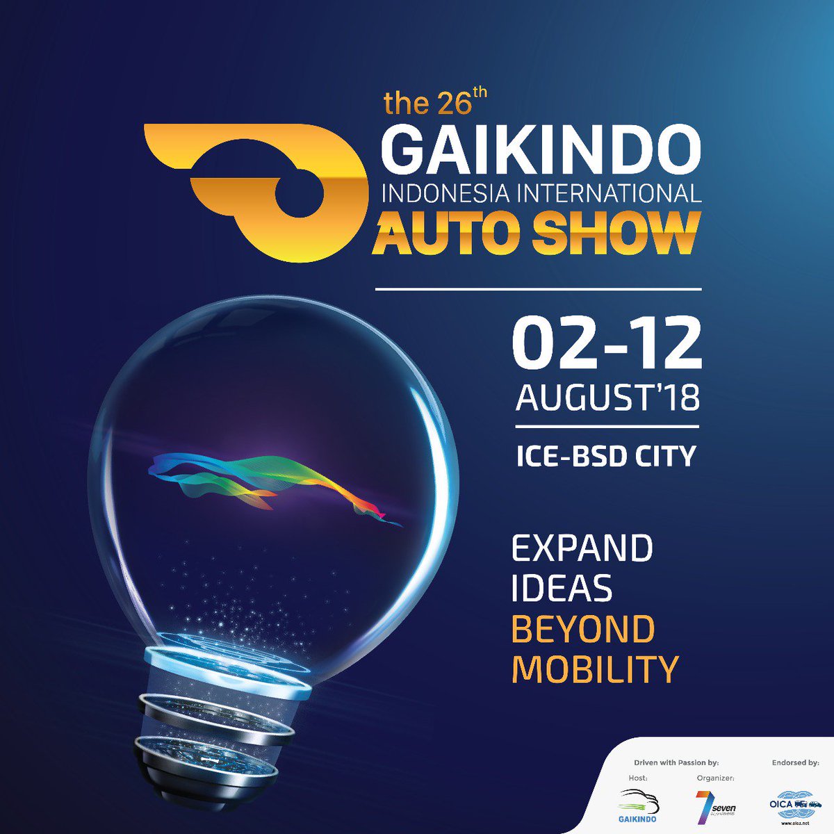infonitascom's tweet photo. GIIAS akan selalu memberi ide dan inspirasi untuk meningkatkan kualitas hidup. Menyambut masa depan, menyambut Beyond
Mobility. Follow @GIIAS_ID to get the latest update! #GIIAS2018
#BeyondMobility #WorldClassAutoShowSeries #DriveinAugust #PameranMobilAgustus https://t.co/Z117ggMNgo