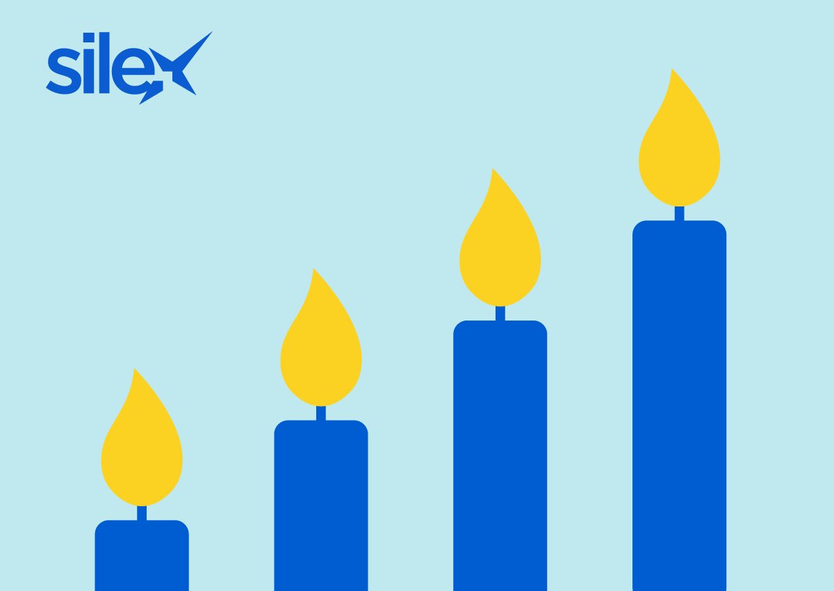 SilexApp's tweet photo. Cet été, @Silex_France fête ses 4 ans ! 
Chaque année, Silex grandit un peu plus et on ne remerciera jamais assez tous ceux qui y contribuent : mille mercis pour votre confiance ❤️ #Birthday #Startup https://t.co/0FyCnzGjsO