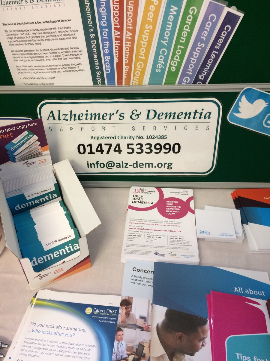 adssdementia's tweet photo. This week we will be @DarentValleyHsp A and E raising awareness of #dementia and @kentadvocacy. Pop by and speak to the team. https://t.co/h3xxWzpSMB