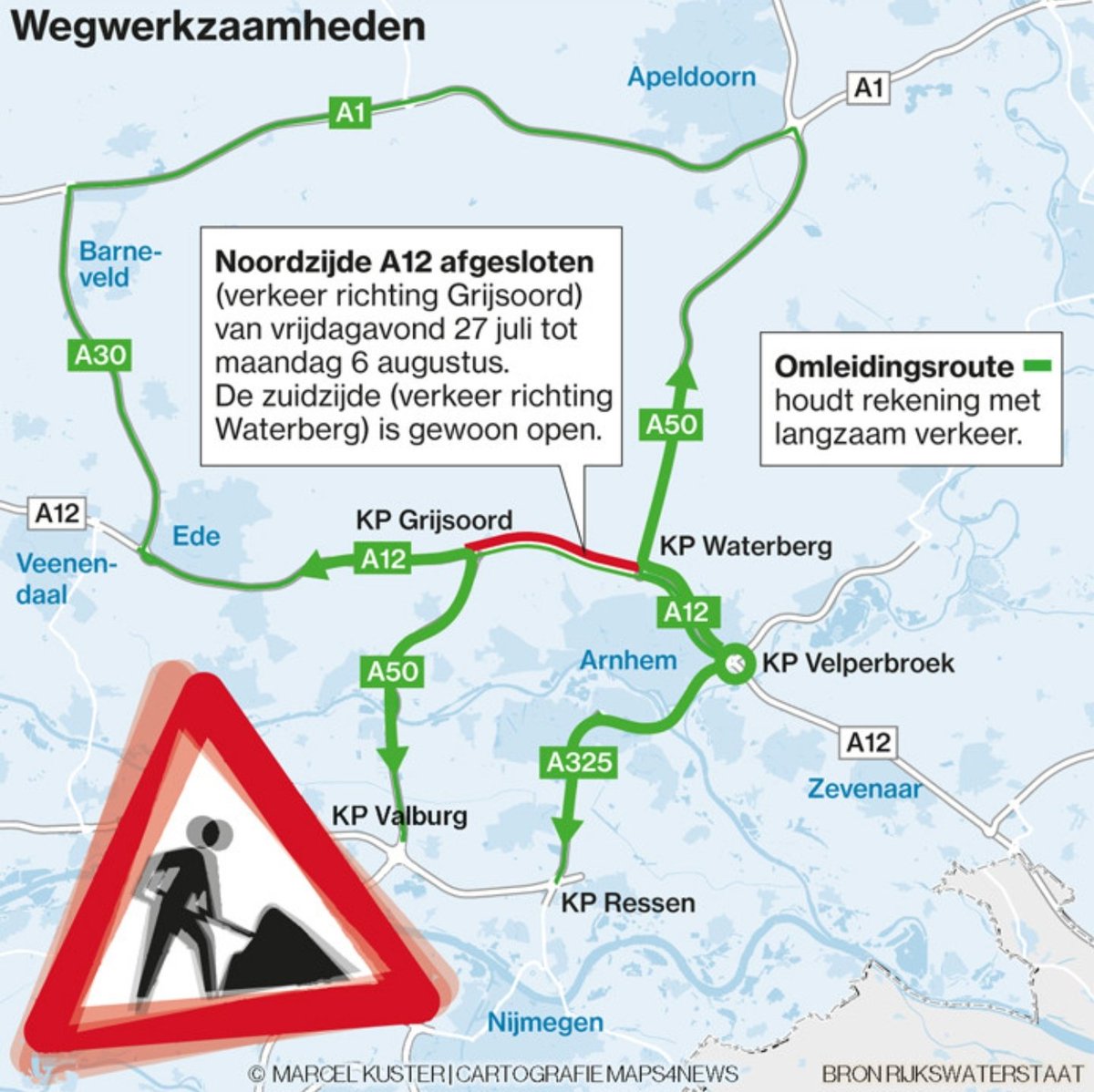 Locatie de Schaars zal helaas tijdens de wegwerkzaamheden aan de A12 van vrijdagavond 27 juli tot maandagochtend 6 augustus niet bereikbaar zijn. Daarna verwelkomen wij u graag weer voor een vers broodje of lekkere kop koffie!