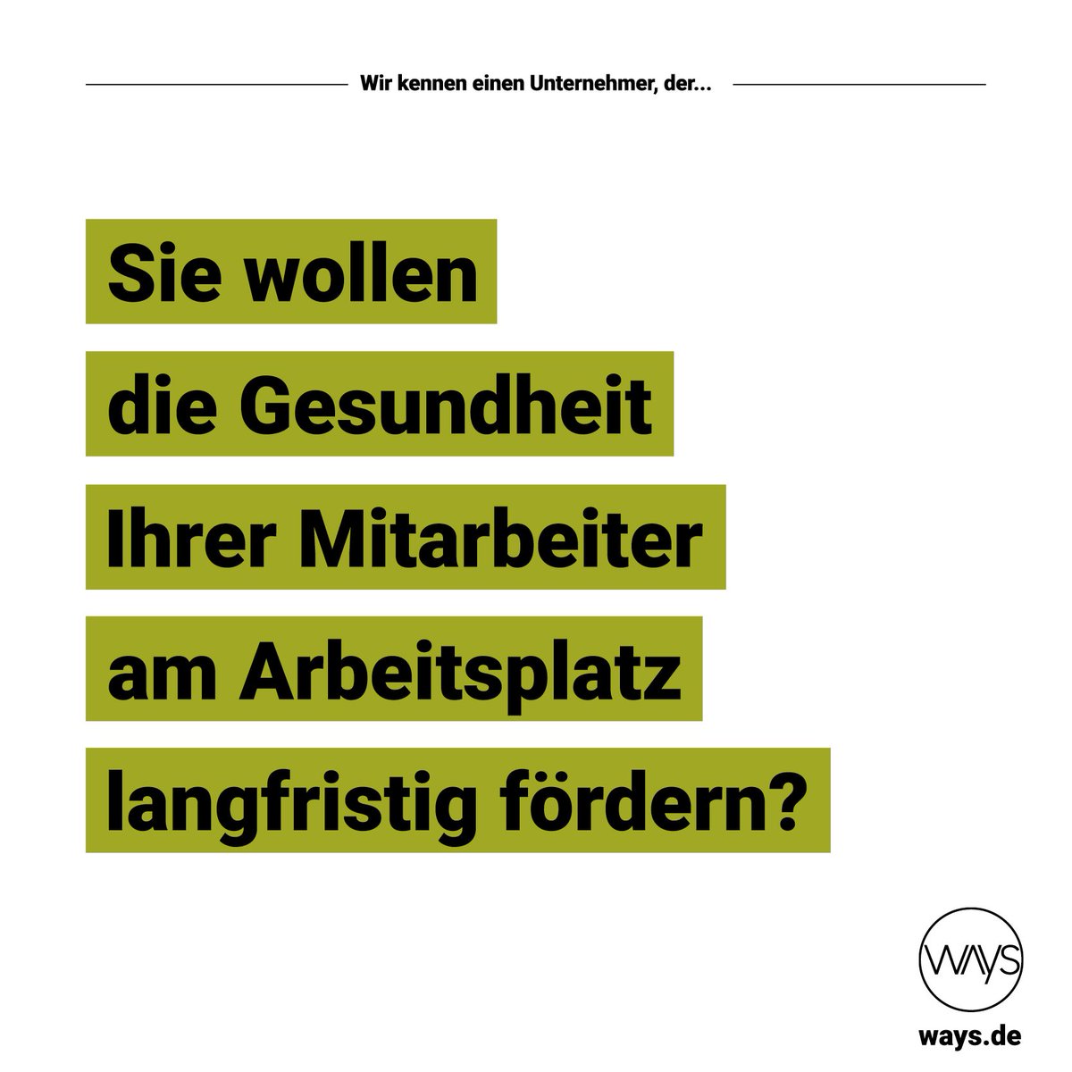 thisisways's tweet photo. Wir kennen einen Unternehmer, der die Lebensqualität seiner Mitarbeiter mit Smart Health Produkten nachhaltig verbessert. Mehr Infos unter https://t.co/alnGwJpuJy.
#WAYS #DigitalerWandel #DigitalGuide #WAYSNet #WirKennenEinenUnternehmer #SmartHealth #Dortmund #PhoenixSee https://t.co/WnGyoUsmHG