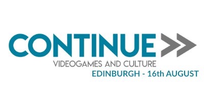 Really excited to announce the programme for Continue #Edinburgh on 16th August! Join us, <a href="/RiversideLondon/">Riverside Studios</a> and <a href="/TheBGI/">The BGI (National Videogame Museum)</a> for an action-packed day of talk and play, uncovering Scotland’s leading cultural #game projects! Programme &amp; tickets available from bit.ly/2JPfRMB