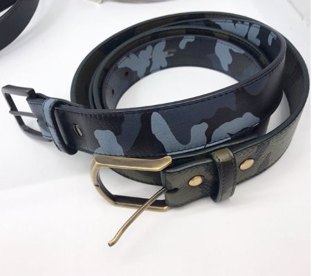 Each Camouflage leather belt is individually made with it's own unique 
pattern. This week we're at <a href="/fortnums/">Fortnum & Mason</a> &amp; Mason to celebrate all 
things bespoke and one of a kind. 
#luxury #bespoke #leather #unqiue 
#personalised #madeinengland #handcrafted