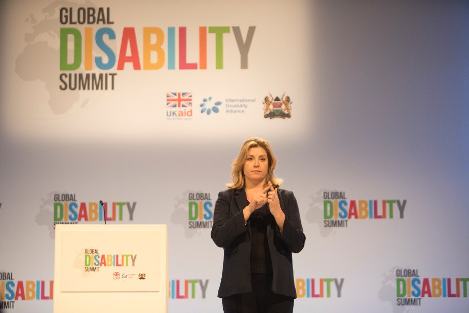 "Unless every one of our citizens can reach their full potential our nations never will" - <a href="/PennyMordaunt/">Penny Mordaunt</a>'s opening speech from the Global #DisabilitySummit #NowIsTheTime  
gov.uk/government/spe…