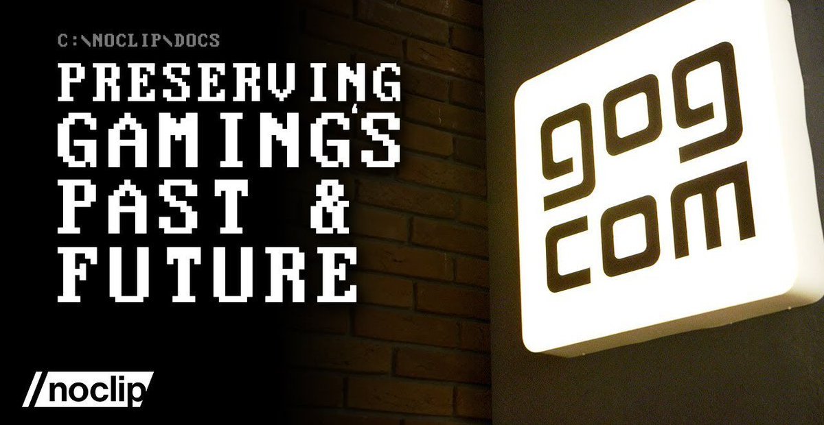 Every_Game_News's tweet photo. Latest entry in NoClip docuseries highlights GOG and game preservation https://t.co/r2abqNL2yS https://t.co/54LolID19J