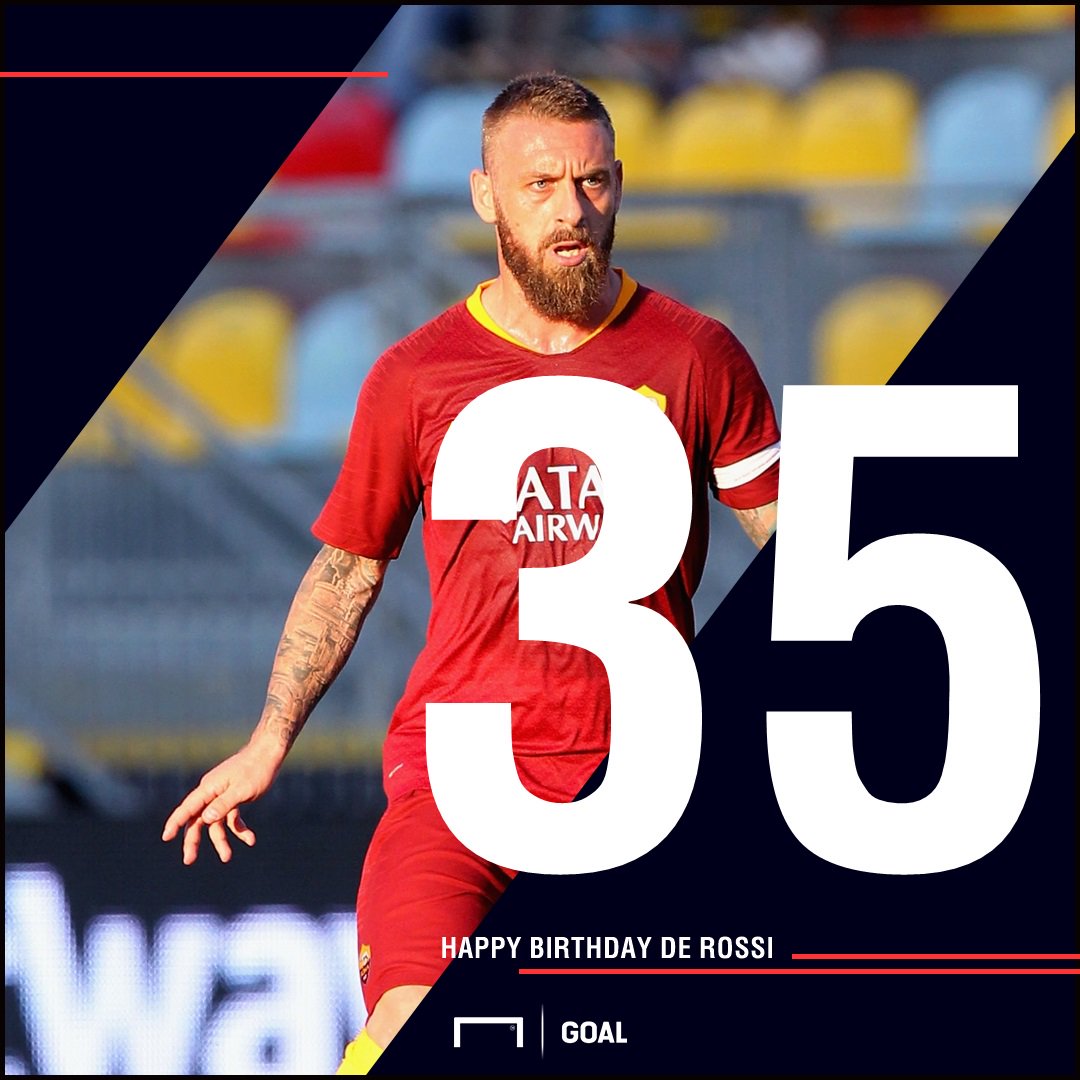 Happy Birthday to World Cup winner and Roma legend Daniele De Rossi! 