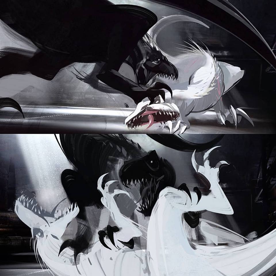 NightmareClawed's tweet photo. Kill the sibling.

 S l a u g h t e r

The sibling.

*Deleted concept art* https://t.co/8621A3FgBH