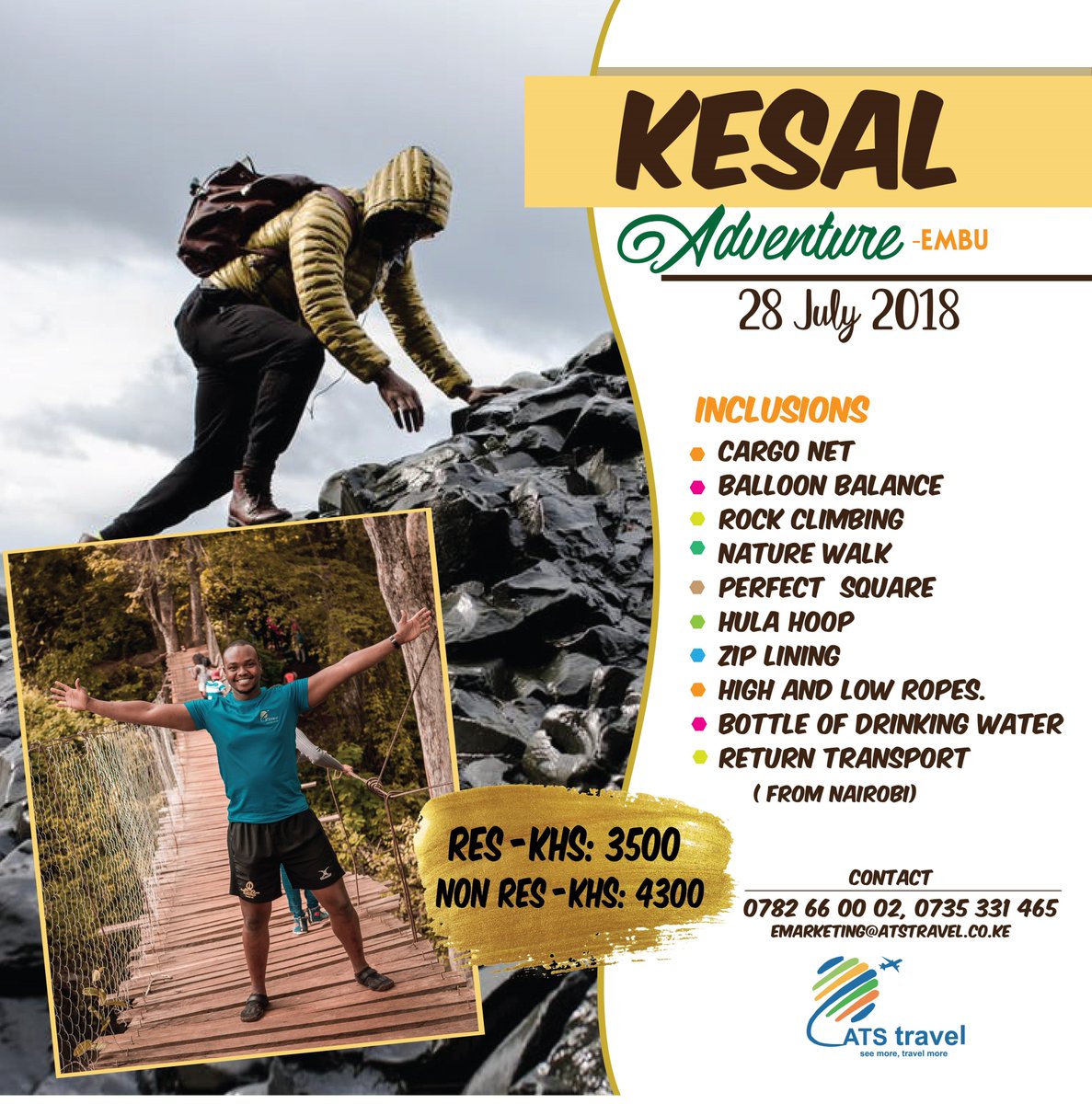 ATSTravelKe's tweet photo. Its only 4 days to go to our amazing #roadventure to #KESAL this Saturday...Have you booked your slot? @kot @goplacesdigital
#TembeaKenya #ATSAT20 #ATSTravelKe #Travel https://t.co/jsmdDT6iWI