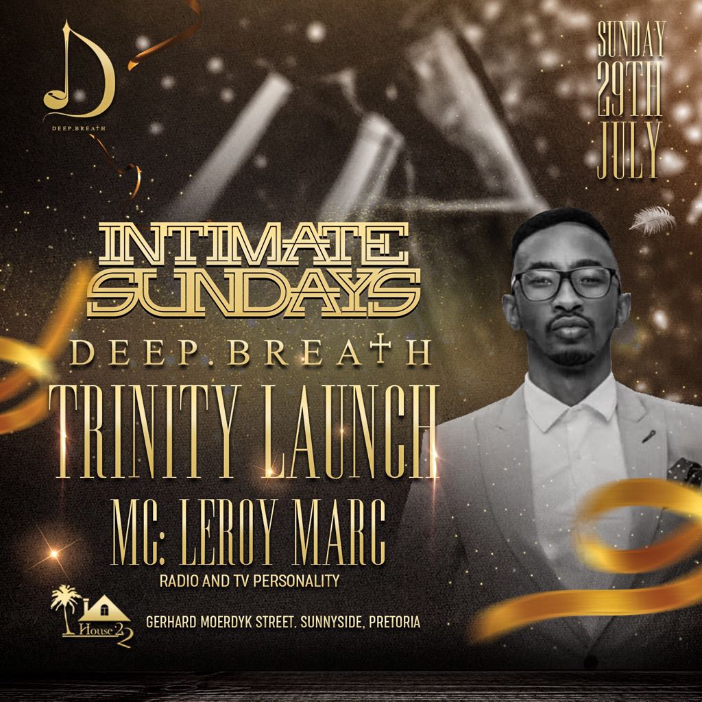 ilovedeepbreath's tweet photo. #TrinityLaunch
29 July 2018 | 5pm till late
@House_22
MC with the most @_leroy_marc
On decks @GlarezH
RSVP - https://t.co/9TXBecf7vI
#TRINITYLaunch #ilovedeepbreath https://t.co/l23ErUf0gC