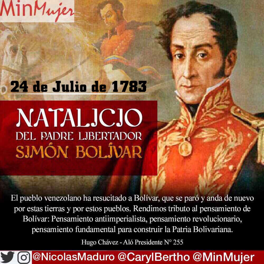 Sigues vivo y tu pensamiento vigente en el corazón de la Patria.