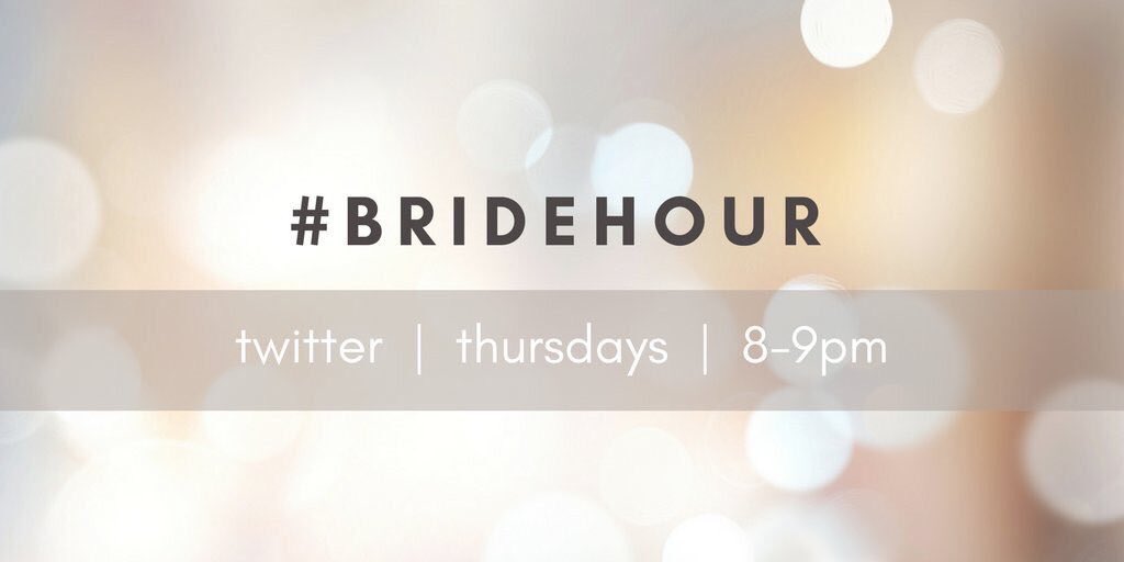 girlandpiano's tweet photo. It’s almost that time again! #bridehour is happening Thursday 8-9pm and I’m honoured to be your guest host 👩🏻‍💻🤳🏻We have more #weddingmusic and #weddingplanning themed chat for you so please feel free to get involved! @BridalBay https://t.co/SDq9cxU47I
