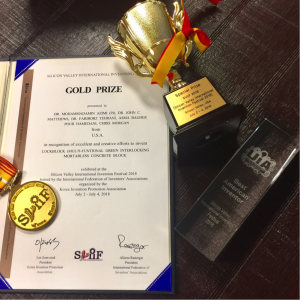 LATech's tweet photo. Congratulations to the @ttc_latech for earning the gold medal at @SVIIF_US, the “Best American Inventor” award from the United Inventors Association and the Special Prize from the Korean Invention Promotion Association for their LOCKBLOCK product! #hbtd  https://t.co/T9dS92Wa1Z https://t.co/4wiomt5SqE