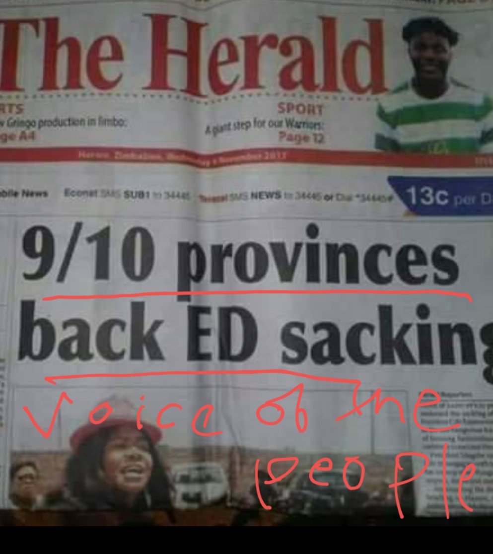 We marched & the army gave pwr to a faction of Zanu & we sanctified a coup, they hve since failed dismally in the pst 9mnths further ordaining them in the ballot will be suicide #6days
#generationalConsensus
#ZimElections2018 
#ChangeThatDelivers