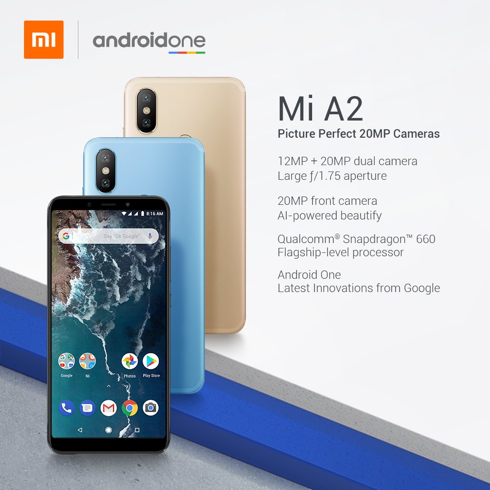 小米 A2 与 小米 A2 Lite 两款 Android One 手机于西班牙亮相 5