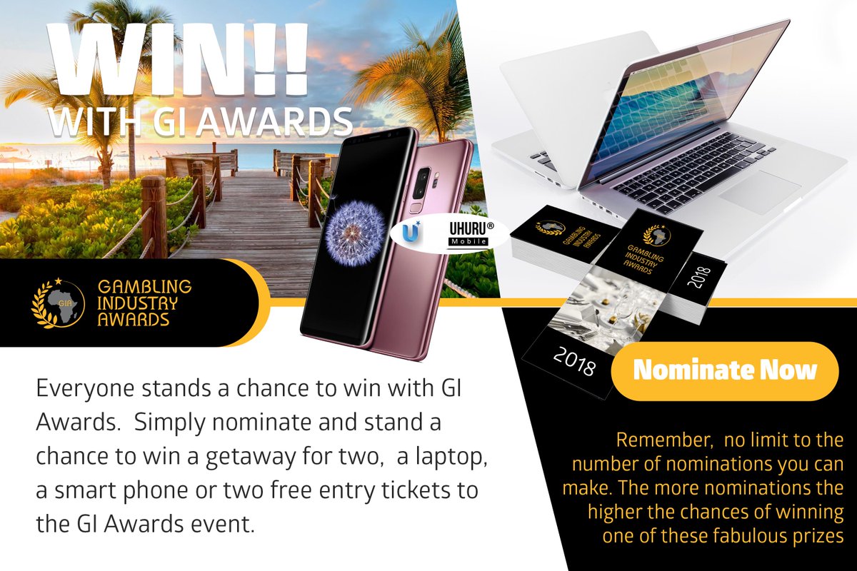 6 days left to nominate (GI Awards)
giawards.co.za/nominate/