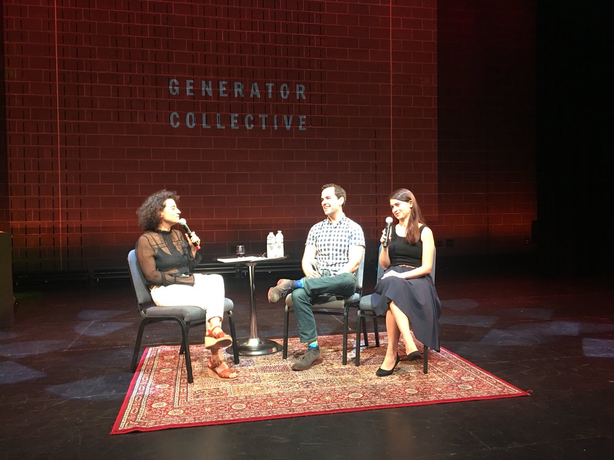 ToySyndrome's tweet photo. Yesterday’s #generatorseries with @ilazer and the @IndivisibleTeam talked strategy to deal with the current political climate #generatorseries #generatorcollective https://t.co/u2JQeuBA1H