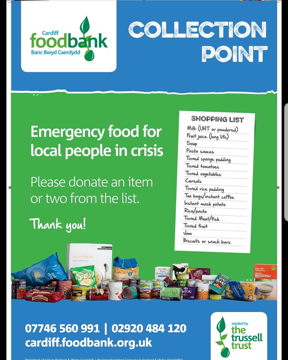 Don't forget our food collection event on Friday 27th July from 12pm-2pm at Madina Mosque Cardiff.

They have also informed us that they are short on the following items:

UHT Milk, Long Life Fruit Juice, Sponge Puddings, Coffee and Fish.

Please contribute however much you can.