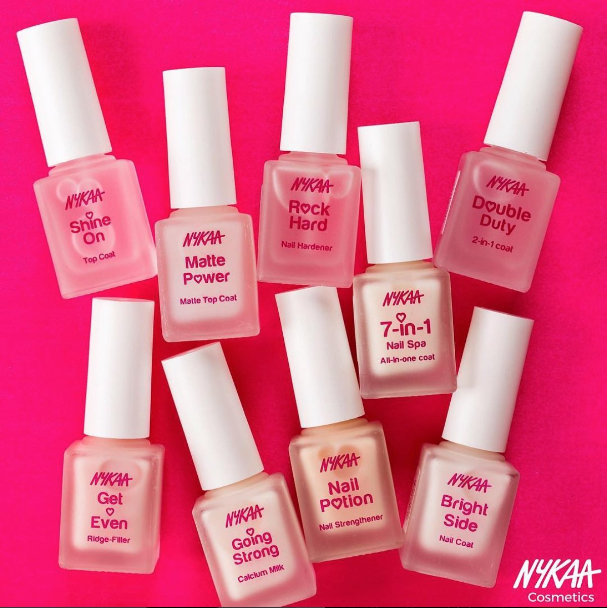 Nykaa Nude Matte Nail Paints - SWATCHES | corallista - YouTube