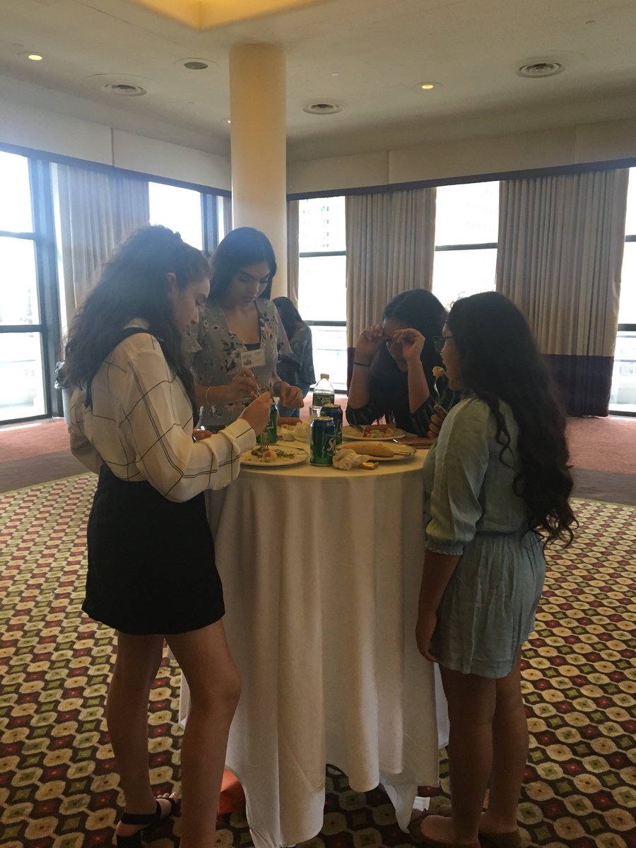 antoinettefox8's tweet photo. #MANA2018 Hermanitas take NYC let the networking and cultural experiences begin @AlmaGCrossley @GM_Diversity GM partner and family https://t.co/1bPaEev7iD