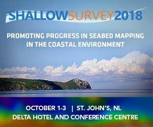 Be sure to register to attend <a href="/shallowsurvey/">Shallow Survey 2018</a> this October in beautiful Newfoundland. Early bird registration ends on July 30th - don't miss out! bit.ly/2NCmcNQ  #seabedmapping #hydrography #multibeam #lidar
