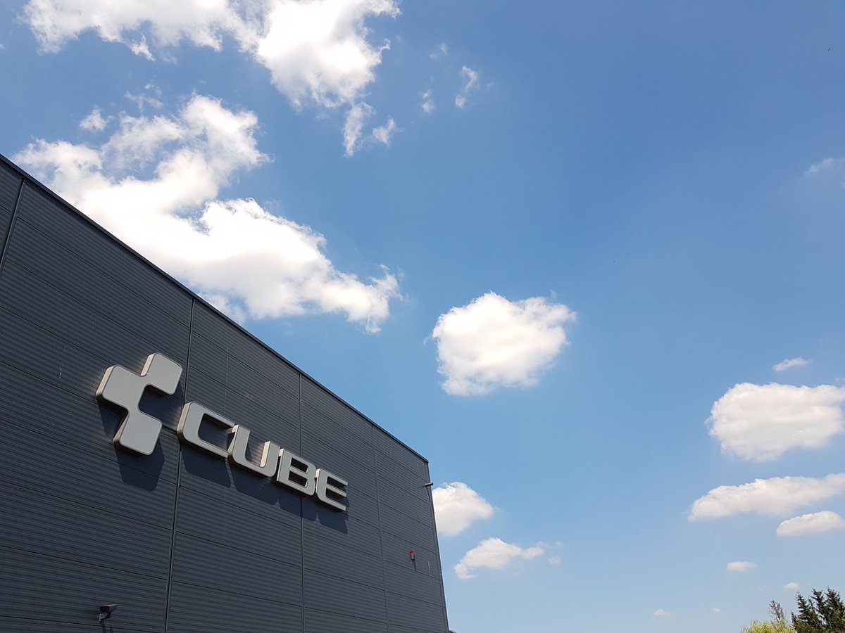 CycleStreet's tweet image. Cube factory tour.... wow! It's big...