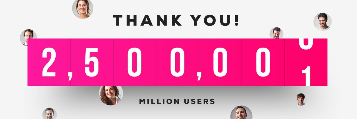 JoispotWifi's tweet photo. Joispot celebrates #Milestone of 2.5 Million+ #Happy #RegisteredUsers enjoying #Unlimited #Highspeed internet across Maharashtra &amp; Goa.
Download #App today: https://t.co/nincMKvaHz
 
#Joispot #FreeWifi #Maharashtra #Goa #Celebration #Digitalindia #Konkan https://t.co/yNEICR1jdi