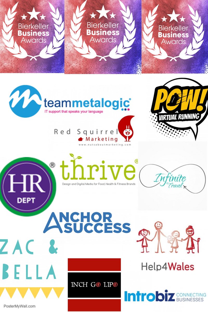 Check out this years #BiefkellerBusinessAwards #Winners for 2018. Nominaetions for our 2019 awards open on Thursday 20th september at the @BkBusinessExpo keep your eyes peeled! <a href="/TeamMetalogic/">Team Metalogic Ltd</a> @help4wales @CarylThomas_HR <a href="/nuts_about_/">Red Squirrel Marketing</a> @CDFBierkeller @IndabaEvents
