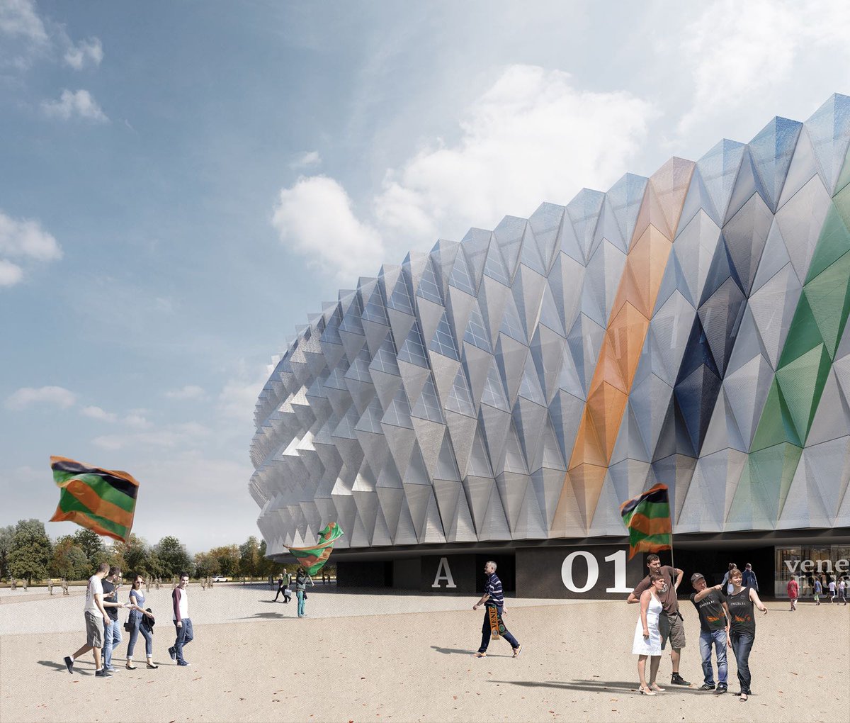 VeneziaFC_EN's tweet photo. Our future home... #VFCStadium https://t.co/myCMmQNVd1