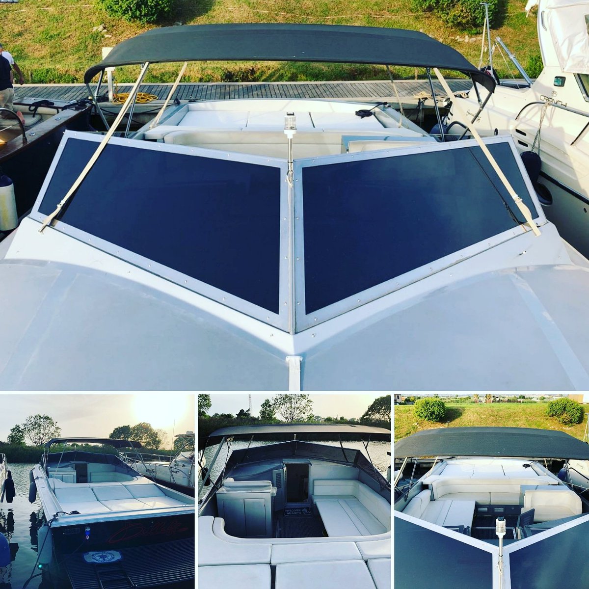 BulletMarine's tweet photo. #magnum38 refitted by @BulletMarine! #LuxuryTravel #Luxurious #boat https://t.co/1wPmK3IH5O