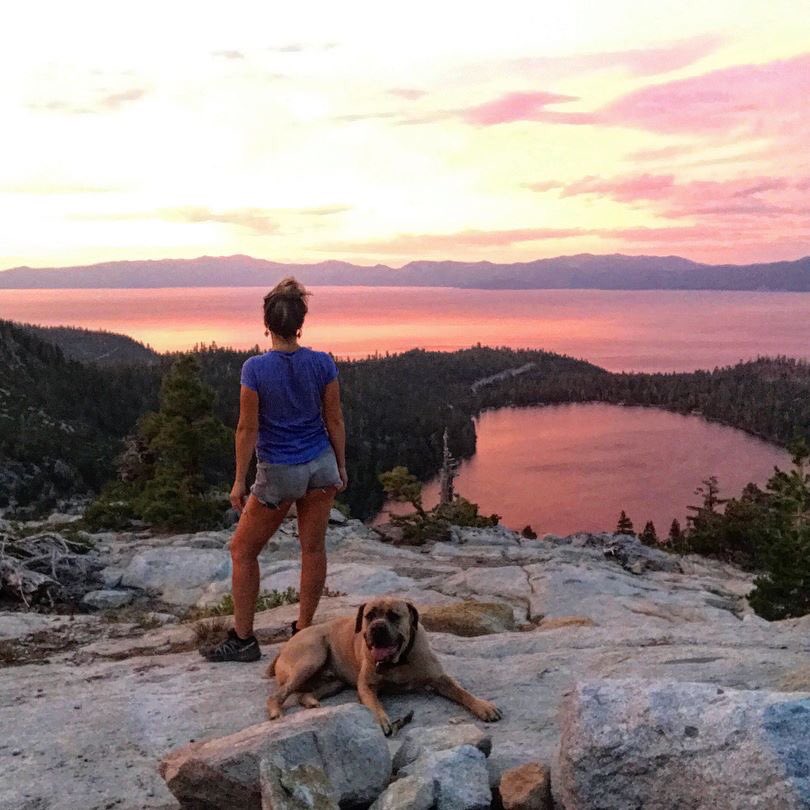 FYI: Sunsets are worth it. #Adventurette 💋 

📷: IG user stefanienotte. 

#TahoeSouth #VisitCalifornia #WestShoreTahoe