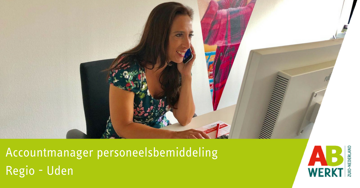 ABWerkt's tweet photo. Ons regiokantoor in Uden is op zoek naar een Accountmanager personeelsbemiddeling groenbranche/techniek/industrie. 
Meer weten? Lees dan snel verder: https://t.co/1XxIRJkQMk https://t.co/QXcCsbVbf6