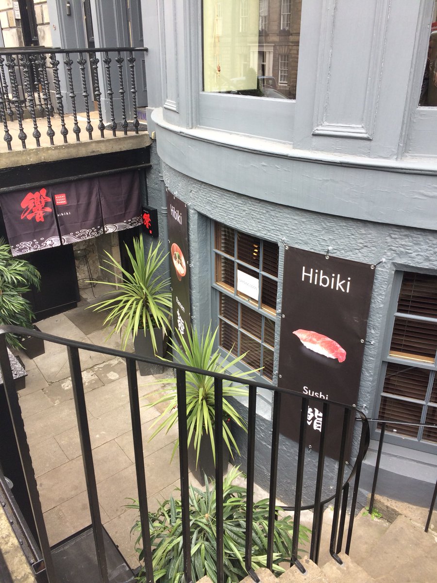 Dear food bloggers of #Edinburgh Does anybody know anything about this opening on N.Castle St? #hibiki #edinburgh #edinburghbloggers #edinburghfoodies #foodinburgh
