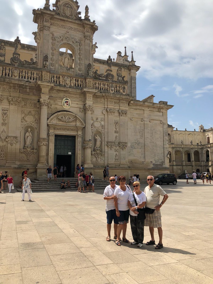...da Lecce in risciò ci scrivono i nostri amici: "Grazie per il servizio esaustivo e soprattutto per la cortesia casalinga!"

..e grazie a voi per aver scelto ArtPuglia!
#lecce #WeAreinPuglia #puglia