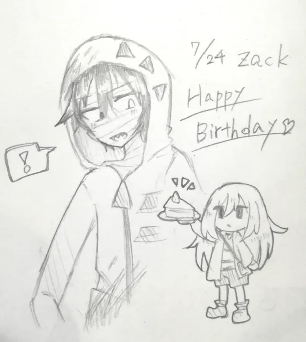 #アイザック・フォスター生誕祭 
#殺戮の天使 
おめっとさん!!!!!!!!好きだよ😭😭😭 