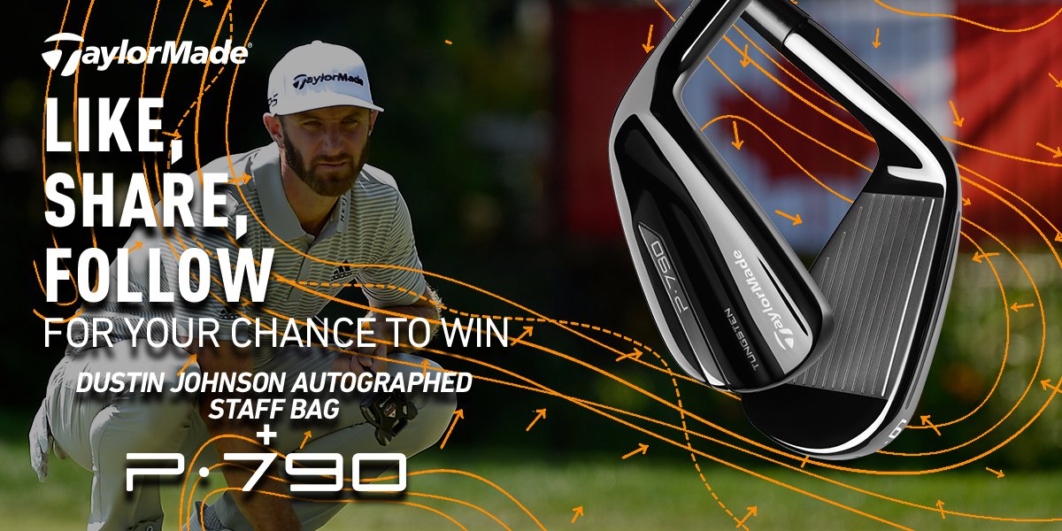 LIKE, SHARE and FOLLOW for your chance to win a Autographed Dustin Johnson Staff Bag and New P790 Black Irons.#OurOpen #P790 

Rules: tmag.co/CDNOpenContest
(Ends 07.29.18)