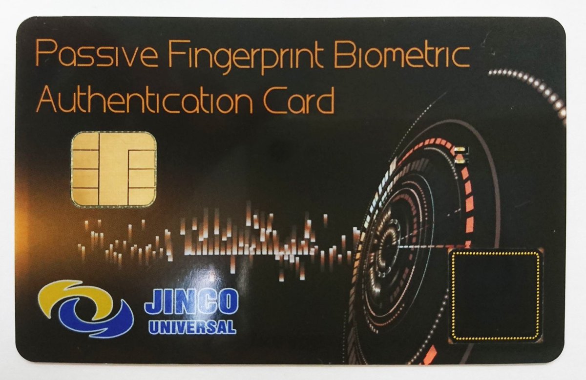 IDEXBiometrics's tweet photo. JINCO selects IDEX Sensor for Dual-Interface Biometric Cards for Multiple Applications https://t.co/tMvbFouzvw https://t.co/mL8t7xhk9f