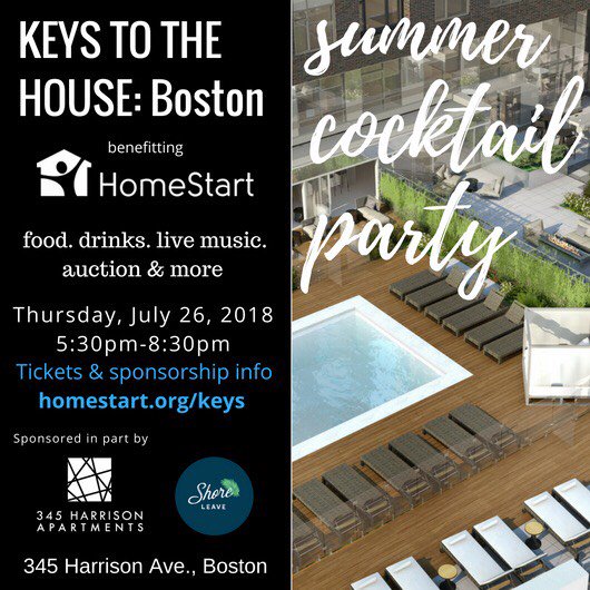 WashGateMainSt's tweet photo. Join our friends @HomeStart1 Thurs 7/26 for their #KeysToTheHouse fundraiser at @345HarrisonApts! Proceeds benefit their mission to end & prevent homelessness in the BOS area.
Tix at https://t.co/zcPvbMUJyP. @BrotherCleve @lordhobobrewing @estragontapas @UrbanGrape @kpmethod https://t.co/peamjnpn59