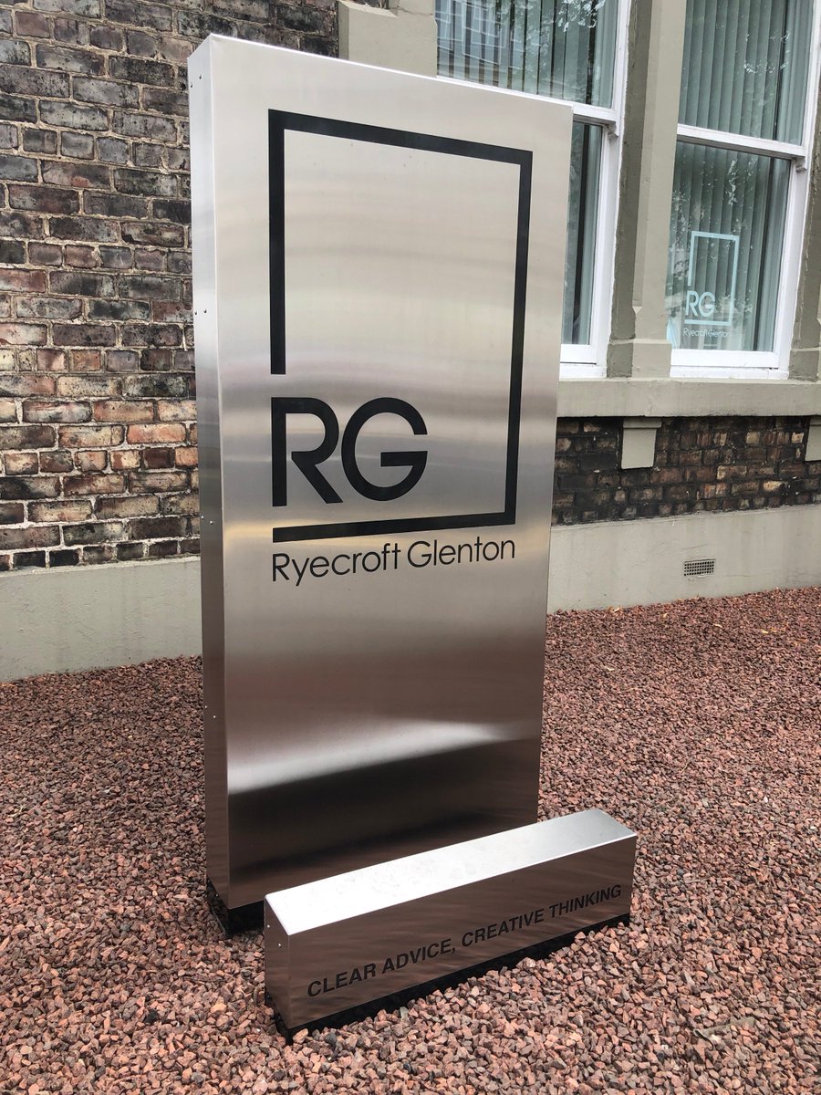 RyecroftGlenton's tweet photo. We can finally show off our new signage outside of reception. Do you like it as much as we do? #RGFuture https://t.co/GuSak9JvBk