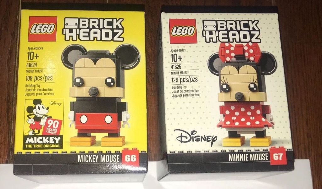 mickey mouse brickheadz