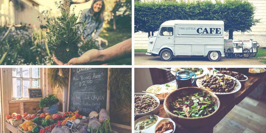 GoodFoodProj's tweet image. How might we make the way we grow, get, prepare and consume our food more healthy, sustainable, resilient, secure and socially inclusive? Join us Wed 8 August and find out how this year's crop of Local Food Launchpad participants are going to do it doingsomethinggood.com.au/local-food-lau… #LFLP18