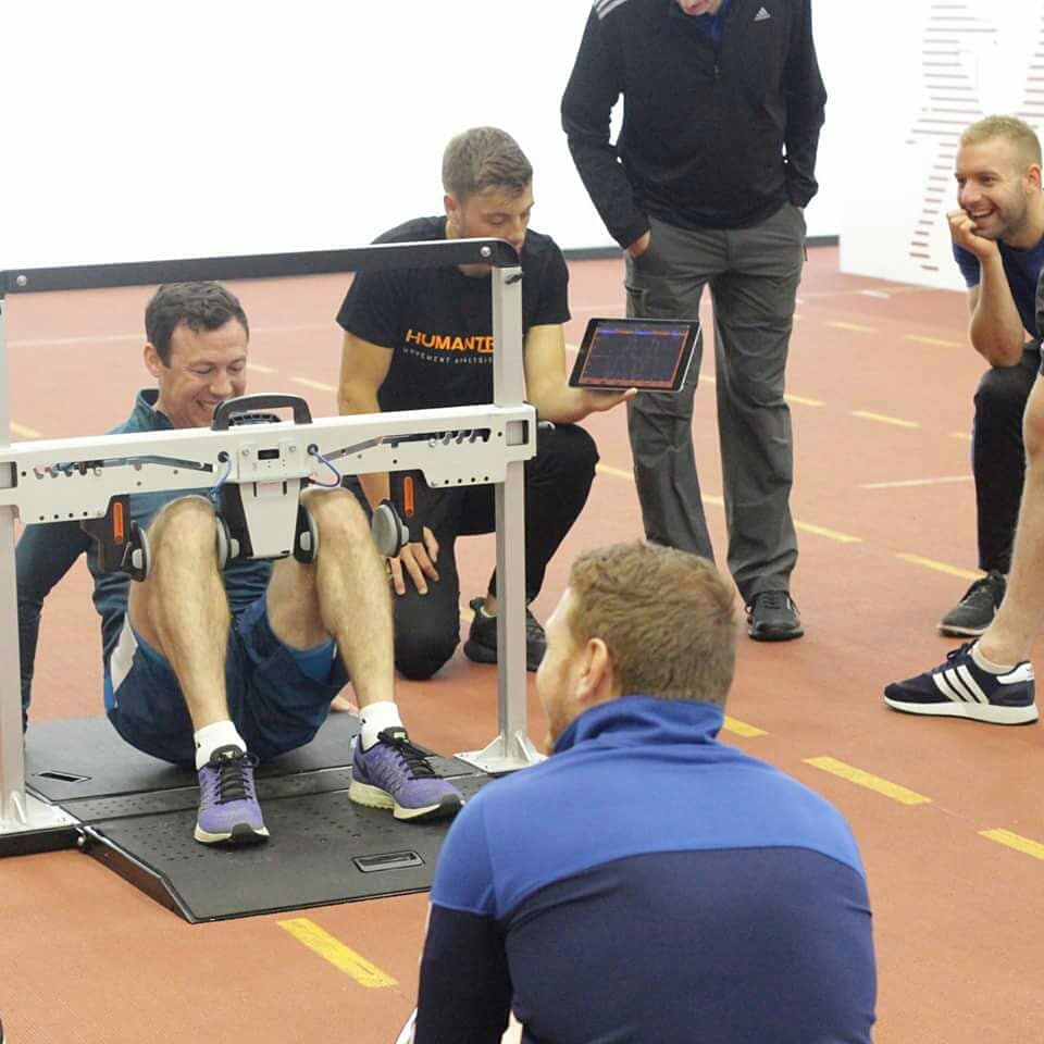 SetantaCollege's tweet photo. Thanks to Sean from @ValdPerformance for coming down to our Professional Masters in Performance Science workshop week &amp; giving a demonstration on the @the_NordBord, @GroinBar &amp; @human_trak. Great insight hamstring &amp; hip strength testing and movement analysis. #SetantaTech https://t.co/92R8Qo8A3n